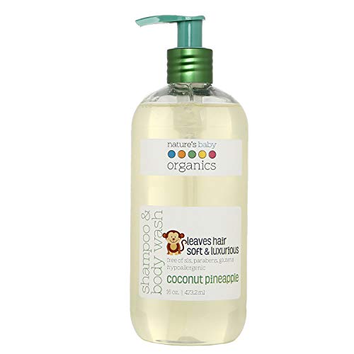 organic baby soap and shampoo