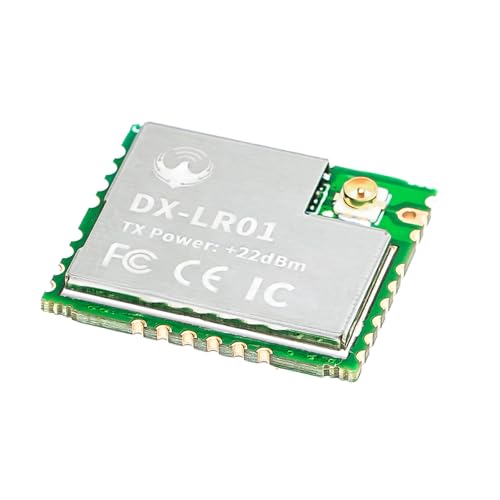 UART 22dBm 433~475MHz TCXO LR01 433 475Mhz Wireless Transceiver UART LoRa Net Working RSSI SMD IPEX Stamp Hole RF Module Transmitter (LR01 433 475Mhz)