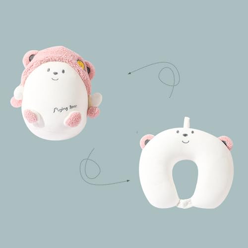 Almohada de viaje ajustable con soporte cervical miniatura 6