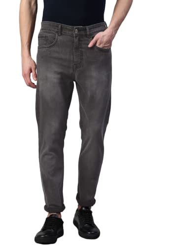 Image of Hubberholme Men's Stretchable Slim Fit Jeans - Casual Cotton Jeans for Men