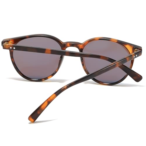 Image of Small Round Polarized Sunglasses for Women Men Compact Vintage Style UV400 Protection Classic Lightweight
