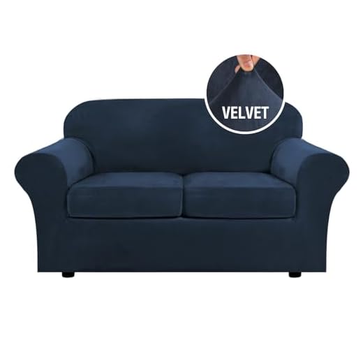 H.VERSAILTEX Velvet Plush Sofa Covers