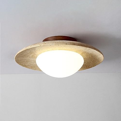 Plafonnier en verre nordique pour illuminer une entrée étroite avec un design élégant