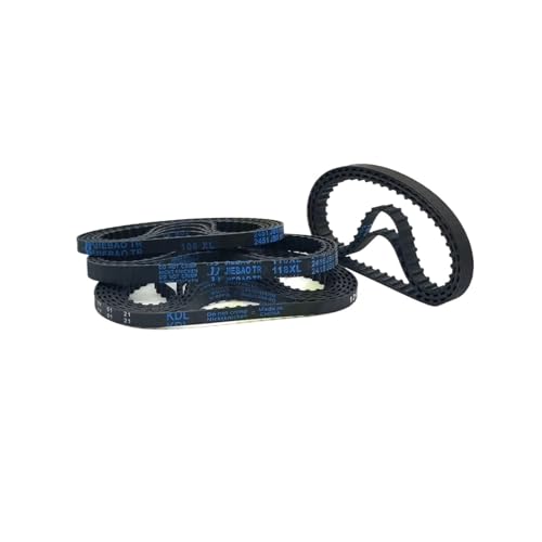Courroie synchrone 254XL pour transmission fluide de machine noire - 2