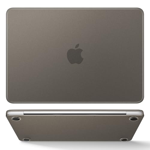 Image of May Chen Compatible with MacBook Neo 13 inch Model A3404 2026 Release, Slim & Lightweigh Frosted Finish Protective Case with Keyboard Cover&Screen Protector, Frosted Black