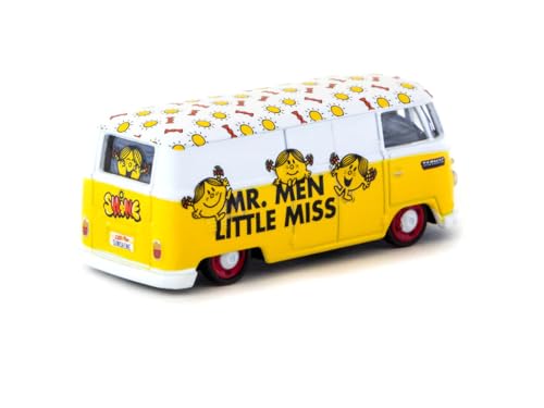 Modelo a escala 1:64 Volkswagen T1 Panel Van Little Miss Sunshine miniatura 2