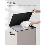 SOLEDI 100L Laundry Hamper with Lid, Large Collapsible Laundry Basket - Image 6