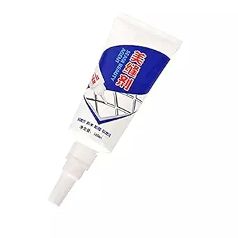 Saladan Waterproof Tile Gap Crack Grout Filler Water Resistant Silicone Sealant for DIY Home Sink Gaps Tiles Gaps Grouts Repair Filler Tube
