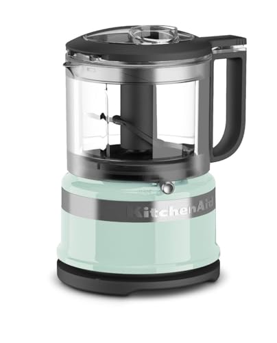 Comparison: Best Food Processor For Pie Crust 7 KitchenAid KFC3516IC 3.5 Cup Food Chopper, Ice Blue