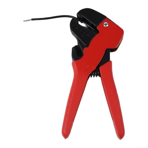 Cortador pelacables multifuncional, alicates crimpadores con mango ergonómico para reparaciones de terminales de cableado de cables eléctricos