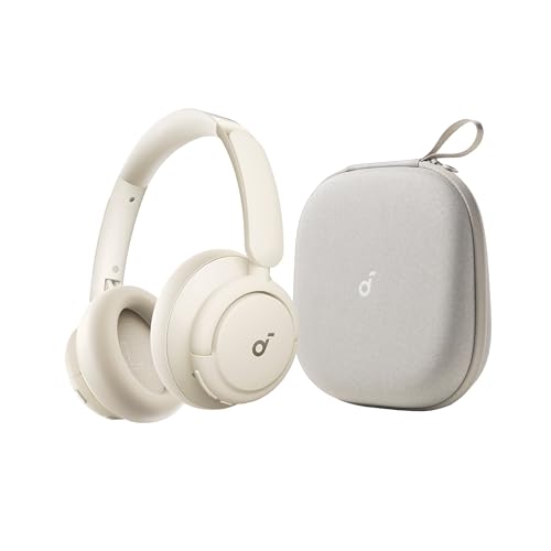 Soundcore Life Q30 by Anker, Hybrid Active Noise Cancelling Headphones, with Travel Case, Multiple Modes, Hi-Res Sound, Custom EQ via App, 50H Playtime, Comfortable Fit, Bluetooth