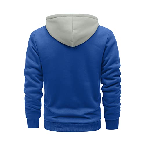 Ymosrh Mens Sweatshirts Fashion Men‘S Zipper Pullover Long Sleeve Hooded Sweatshirt Tops Blouse Hoodie3