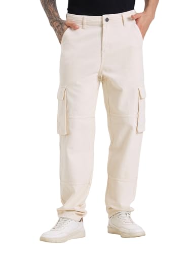 Pantalon cargo homme noir confortable pour bouger librement sans contrainte