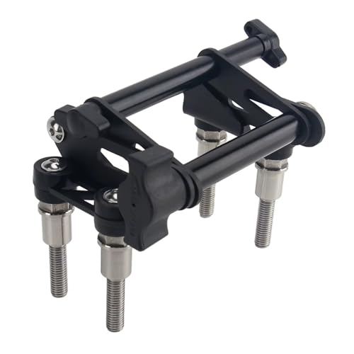 Support de navigation moto rigide en finition noire pour R1250RS