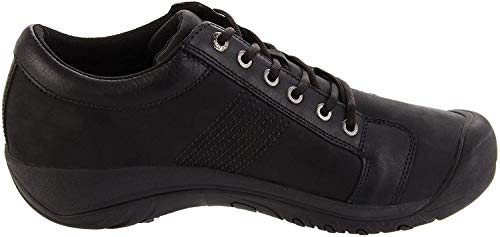 KEEN Men's Austin Shoe,Black,10.5 M US