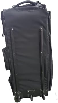 SS Gladiator Wheelie Cricket Kit Bag 2022 - 42x16x16, Black
