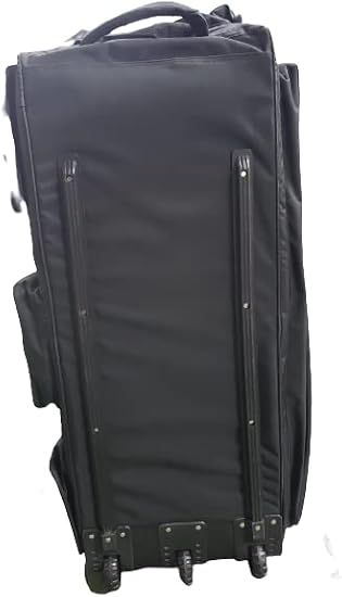 SS Gladiator Wheelie Cricket Kit Bag 2022 - 42x16x16, Black