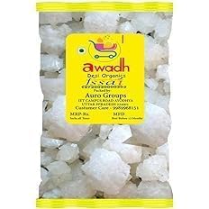 AWADH- khada namak,Vastu salt- salt 500gm- Suddh Namak- Negative energy Cleanser/Remover Sea Salt - Traditional Crystal White Salt, V, Sabut Namak, Traditional Crystal White Salt (B0CZDX1QC3) Amazon Price History, Amazon Price Tracker