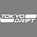 Produktbild Tokyo Drift L 1150 (weiß) // Sticker OEM JDM Style Aufkleber