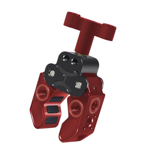 Support caméra pince C avec patins antidérapants pour boîtier DSLR