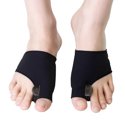 Correcteur hallux valgus,Bandage de Protection Hallux Valgus,hallux valgus,Ecarteur D'orteils Hallux Valgus - Chaussettes Hallux Valgus Avec Protection En Gel - Bandage De Pied Pour Chaussures(M)
