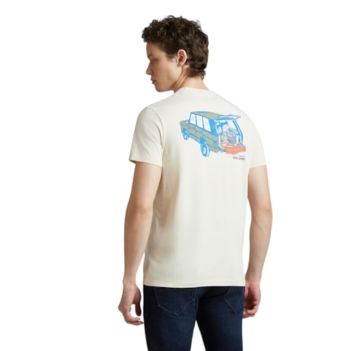 Image of Pepe Jeans Men T-Shirt|Cotton|Slim Fit