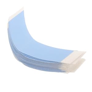 BESTYASH Haarverlängerungsband 36 Blatt Himmelblau