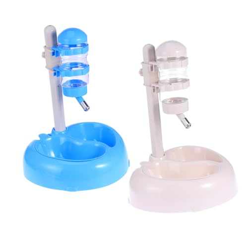 Fuente automática de agua para perros y gatos blanca miniatura 3