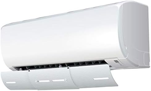 AIR WINGSlim, Length & Angle Adjustable Air Conditioner Deflector Helps Cooling/Heating Air Circulation, Anti Blast, Wind Baffle and Direction, Anti-Condensation (Set of 2)