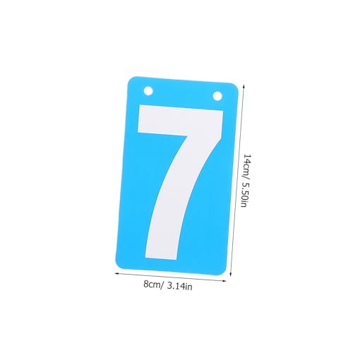10 tarjetas para registro de puntuación deportiva BESPORTBLE miniatura 2