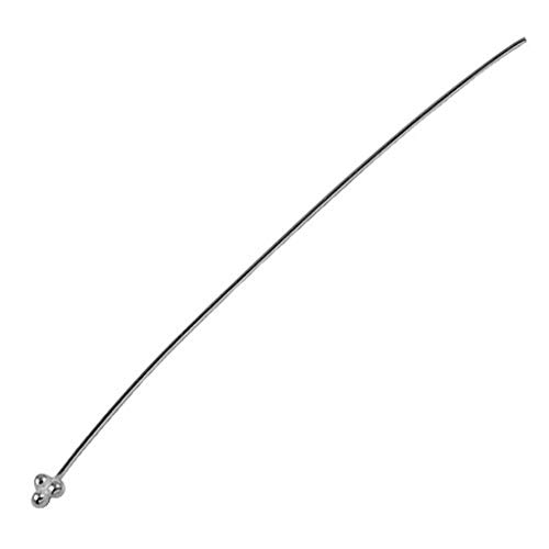 Silver Overlay 22 Gauge Head Pin with Granulated Tip HPSF-109-3