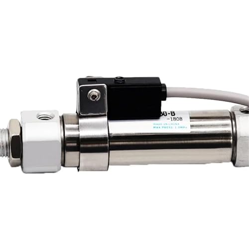 Cilindro neumático de acero inoxidable CDJ2B16 de doble acción mini 5