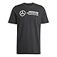 adidas Mercedes - AMG Petronas Formula One Team DNA Graphic T-Shirt (DE/NL/SE/PL, Alphanumerisch, XL, Regular, Regular, Black)