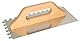 KOTARBAU® Edelstahl 280 x 130mm Zahnkelle 10x10mm mit Holzgriff