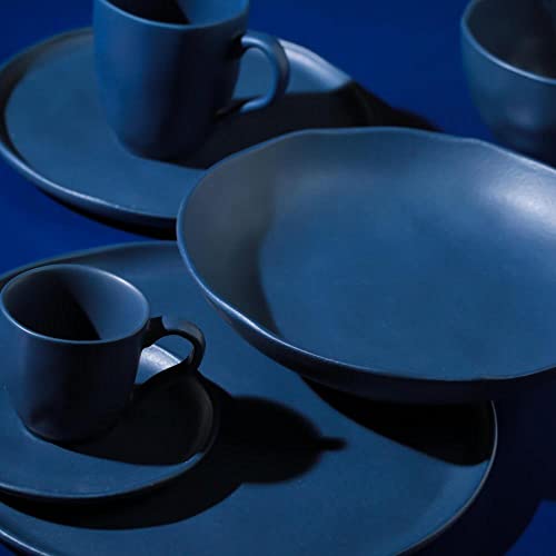 Conjunto C/ 6 Pratos De Sobremesa Bio Stoneware Boreal Ø 21,5cm