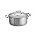 Tramontina 80101/010DS Gourmet Prima Stainless Steel, Induction-Ready, Impact Bonded, Tri-Ply Base Covered Dutch Oven, 5 Quart, Made in Brazil
