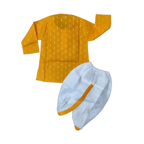 Dhoti Kurta Set for Kids | Pure Cotton Kurta Pyjama Set for Boys