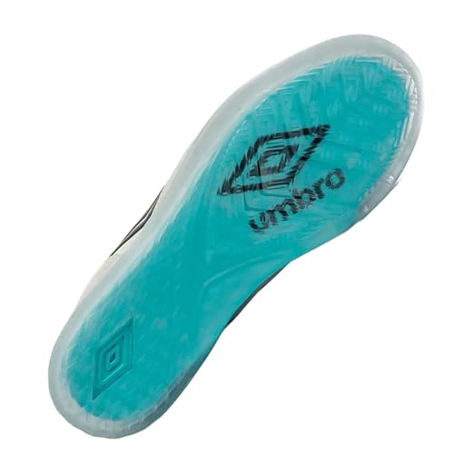 Chuteira Umbro Pro Challenge Futsal Branca e Azul