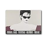 YINGJIA Patrick Nagel Poster Art Beautiful Fashion Canvas Wall Art Prints Poster Gifts Photo Picture Painting Posters Room Decor Home Decorative 24×36inch(60×90cm)