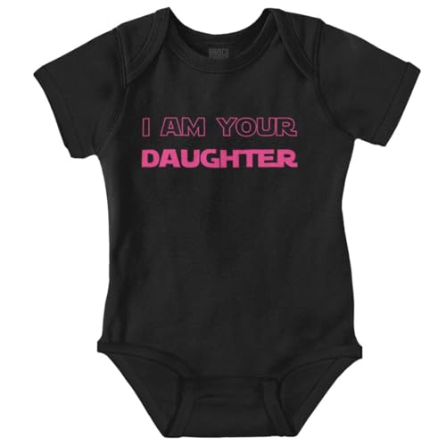 Brisco Brands Dark Lord I Am Your Daughter Galaxy Baby Bodysuit Jumper Girls