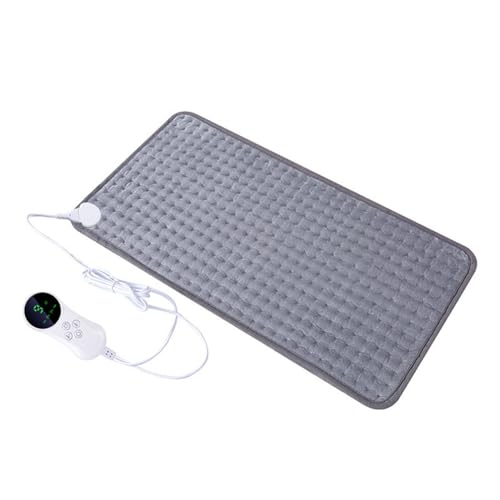 Dxoniislh Manta Eléctrica de 40x76cm, Almohadilla Térmica, Manta Calentadora para el Cuerpo, Compresas Húmedas, Almohadilla Térmica de Abundancia, Enchufe Europeo
