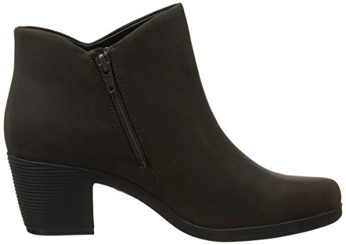 Clarks Un Lindel Zip, Stivaletti Donna, Marrone