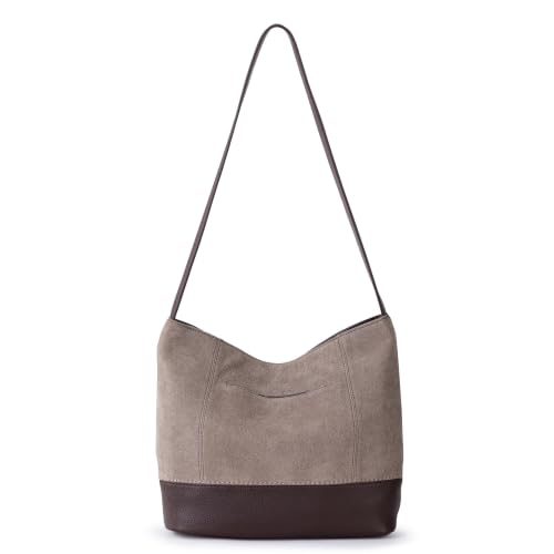 Image of The Sak De Young Crossbody Purse - Premium Leather Women's Handbag for Everyday & Travel - Cross Body Bag With Zipper