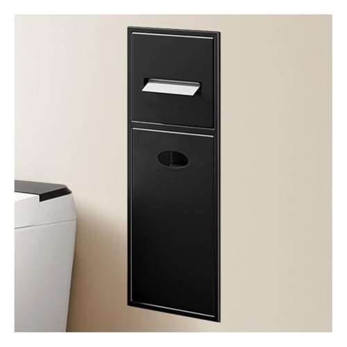 Acero inoxidable con estantes dobles y cubo de basura, moderno diseño empotrado para ahorrar espacio y una solución de almacenamiento eficiente