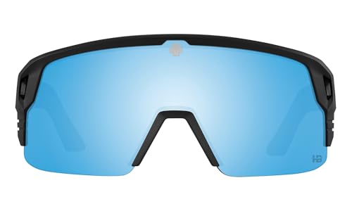 SPY Monolith 5050 Matte Blk - Happy Boost Polar Ice Blue Mirror2