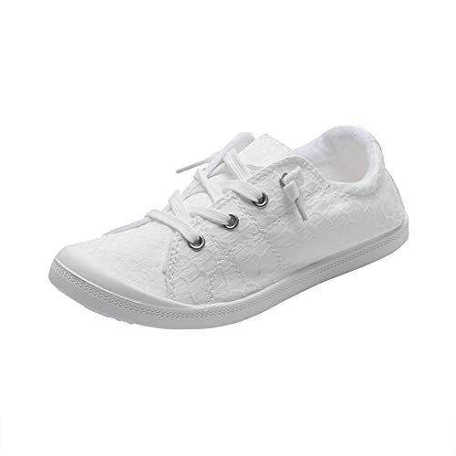 Mocassins en toile pour femme : chaussures plates légères d'automne