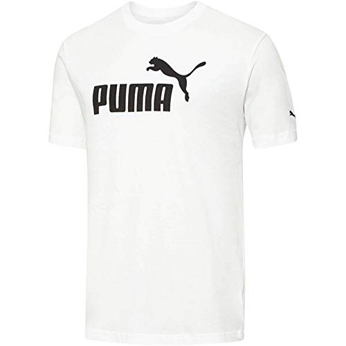 PUMA Men's # 1 Logo T-Shirt, White, X-Large