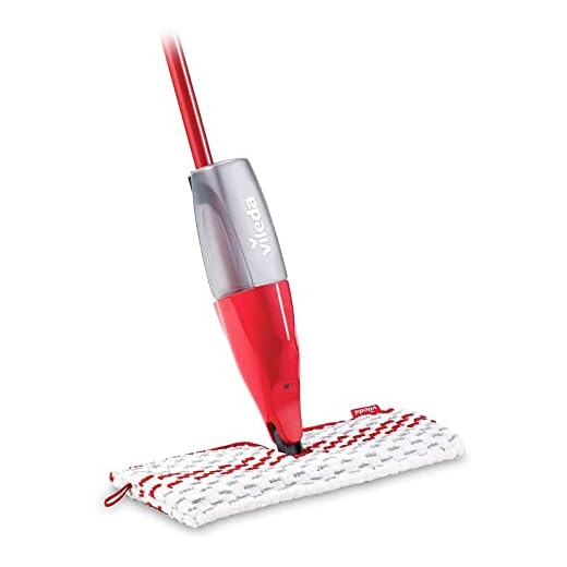 Vileda - Promist Max, Mop Microfibra Reutilizable con Atomizador, Sin Baterias.