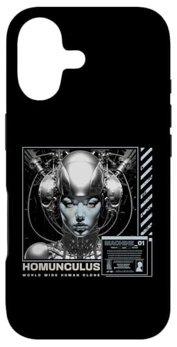 Machine à homoncules coque iPhone 17 pour les fans de science-fiction