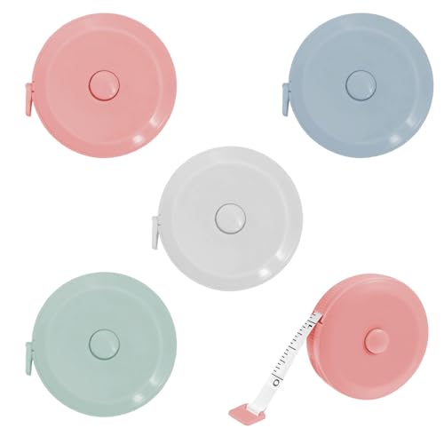 Set de 4 cintas métricas retráctiles multicolor miniatura 2